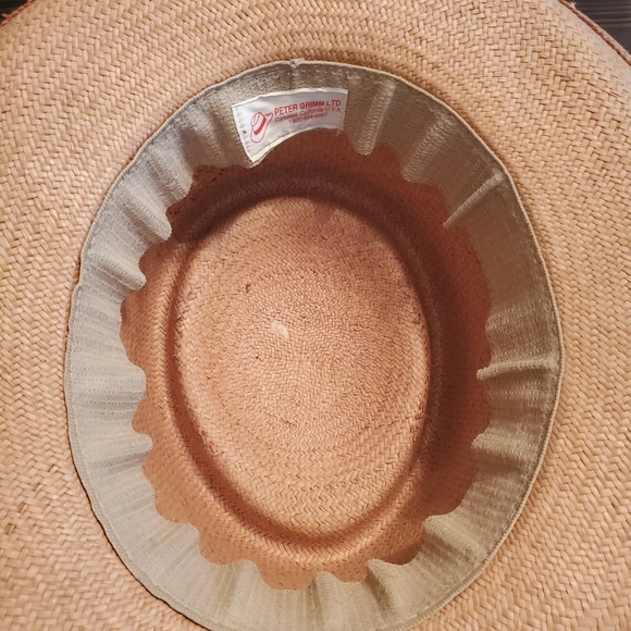 Peter Grimm Panama Women's Straw Beach Hat - Picture 9 of 16